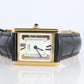 Vintage Must de Cartier 590005 Tank Watch. 925 Vermeil ARGENT Quartz Tank.