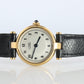 Genuine Cartier Watch. Must de Cartier Vendome 590004 Round Argent Arabic Face