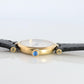Genuine Cartier Watch. Must de Cartier Vendome 590004 Round Argent Arabic Face