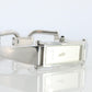 Vintage GUCCI 1500L Quartz Wrist Watch. Gucci Silver tone Bangle Watch