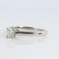 Cartier Platinum Diamond Solitaire ring.  PT950 Cartier 1895 Engagement Ring.