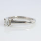 Cartier Platinum Diamond Solitaire ring.  PT950 Cartier 1895 Engagement Ring.