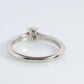 Cartier Platinum Diamond Solitaire ring.  PT950 Cartier 1895 Engagement Ring.