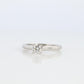 Cartier Platinum Diamond Solitaire ring.  PT950 Cartier 1895 Engagement Ring.