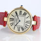 Cartier 590003 Watch. Must de Cartier White Dial Vendome Round Argent 30mm