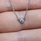 Vintage Tiffany Co Platinum Necklace Elsa Peretti Diamond by the Yard 0.17ct 1P