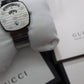 GUCCI Grip YA157401 Watch. Silver Tone Gucci 157.4 WristWatch