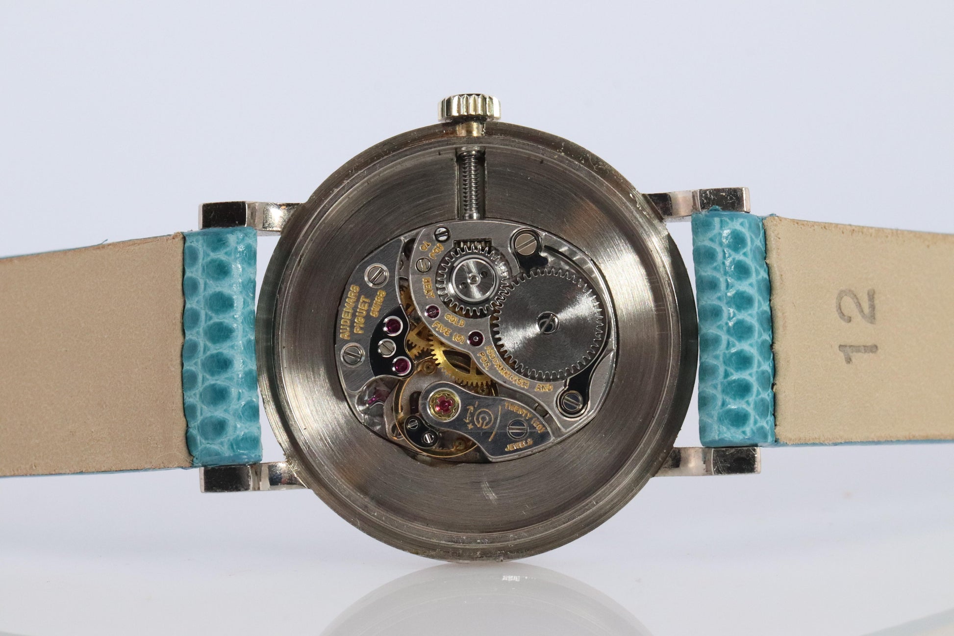 Audemars Piguet Ultra Thin Watch. AP 18k White Gold 24mm 90331