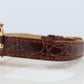 Van Cleef and Arpels 18901 watch. 18k Gold VCA La Classique Ladies Watch.