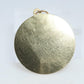 14k Tree of Life Round Medallion Pendant. Multi-Gem Fruit Tree Charm.