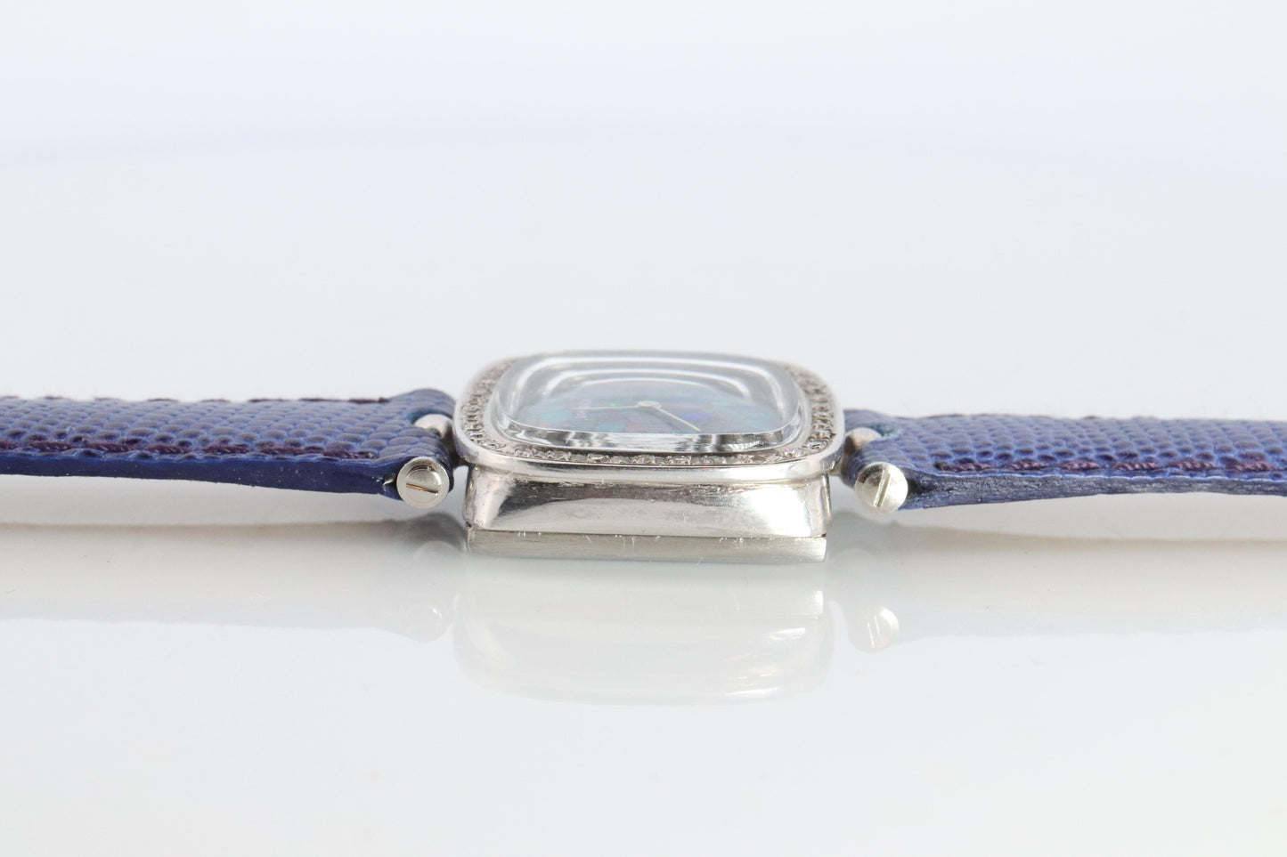 Longines Opal Diamond Watch. LONGINES Opal Cluster Mosaic Ladies Manual Watch.