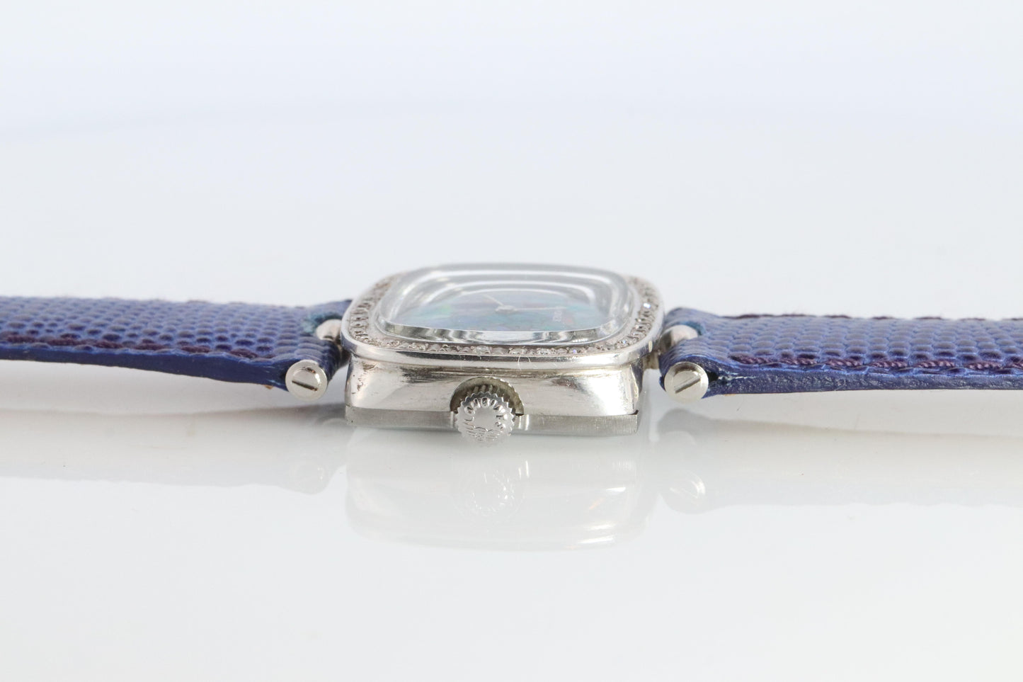 Longines Opal Diamond Watch. LONGINES Opal Cluster Mosaic Ladies Manual Watch.