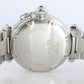 Vintage Cartier PASHA GMT Meridian 2550. W31049M7 Rare Black Dial.