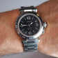Vintage Cartier PASHA GMT Meridian 2550. W31049M7 Rare Black Dial.