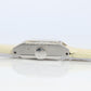 Genuine 18k Rolex 9356 Precision . 18k Gold Ladies Diamond Rolex Manual Watch