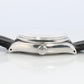 ROLEX Watch. Rolex ref. 6294 Rare Black Honeycomb Dial 1950s Mens Rolex watch.
