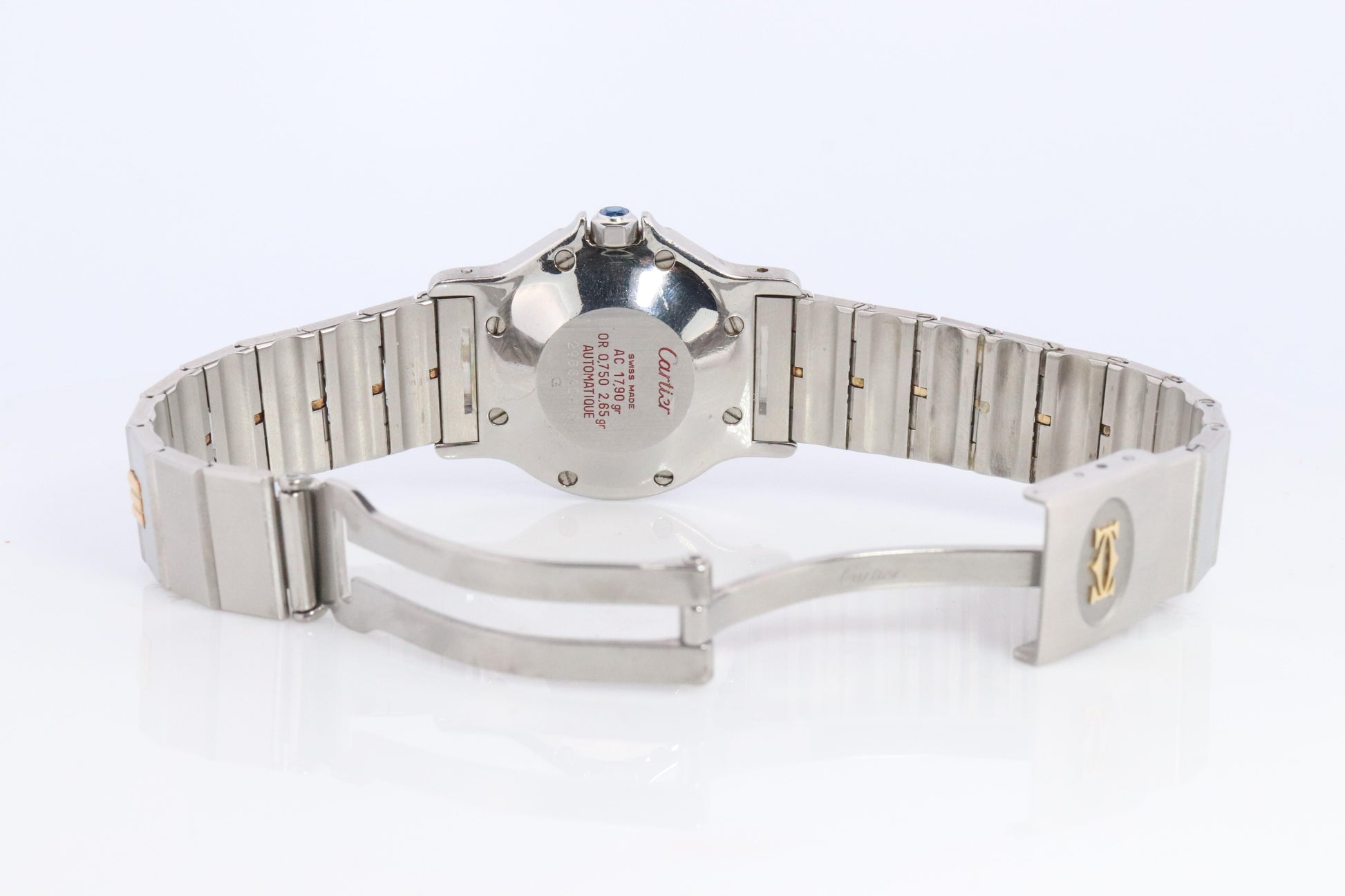 Vintage Cartier Santos 2966 Automatic 25mm Watch Santos de Cartier Octo SM