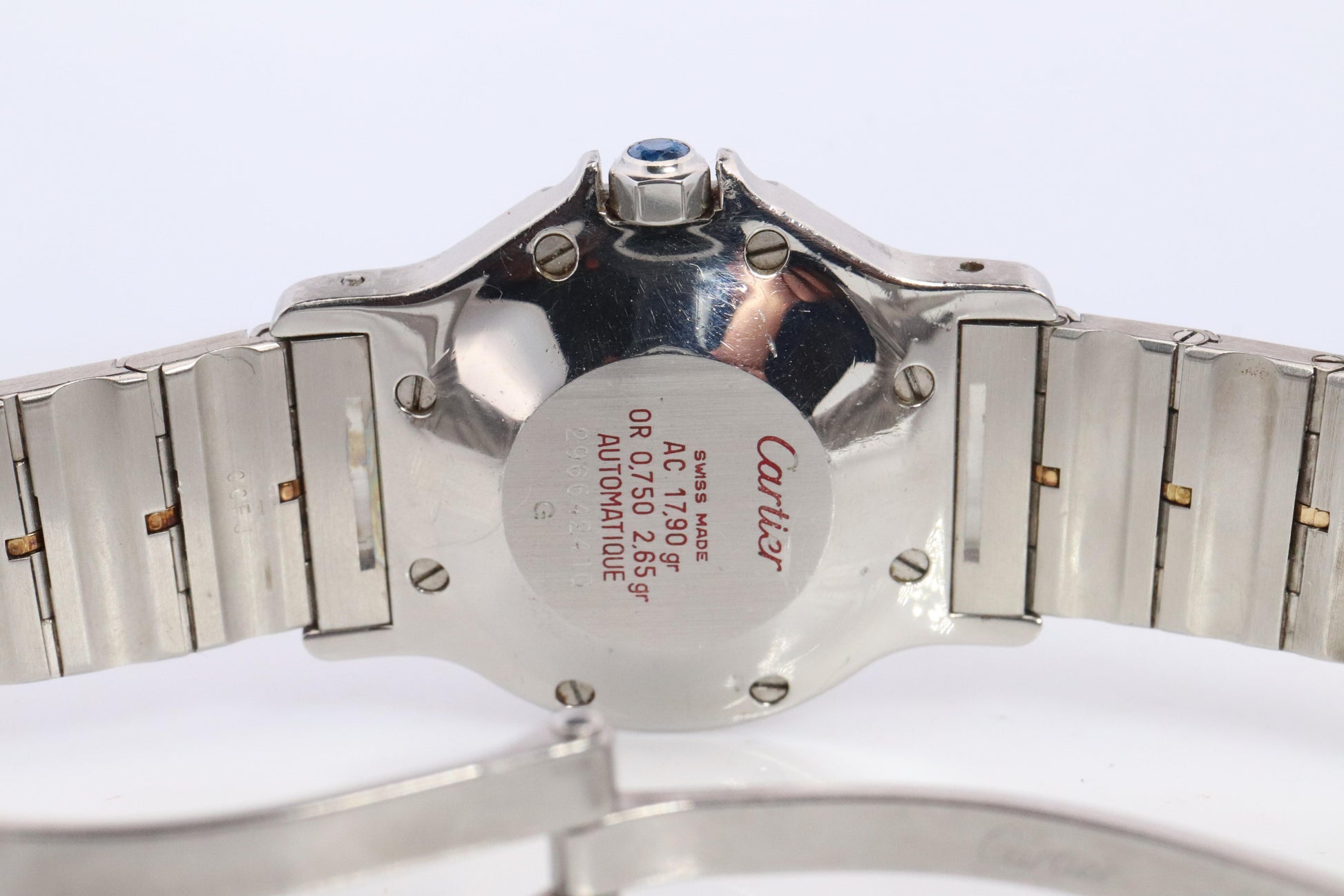 Vintage Cartier Santos 2966 Automatic 25mm Watch Santos de Cartier Octo SM