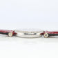 Genuine Cartier Diamond Watch. Must de Cartier Vendome Round Burgundy Dial