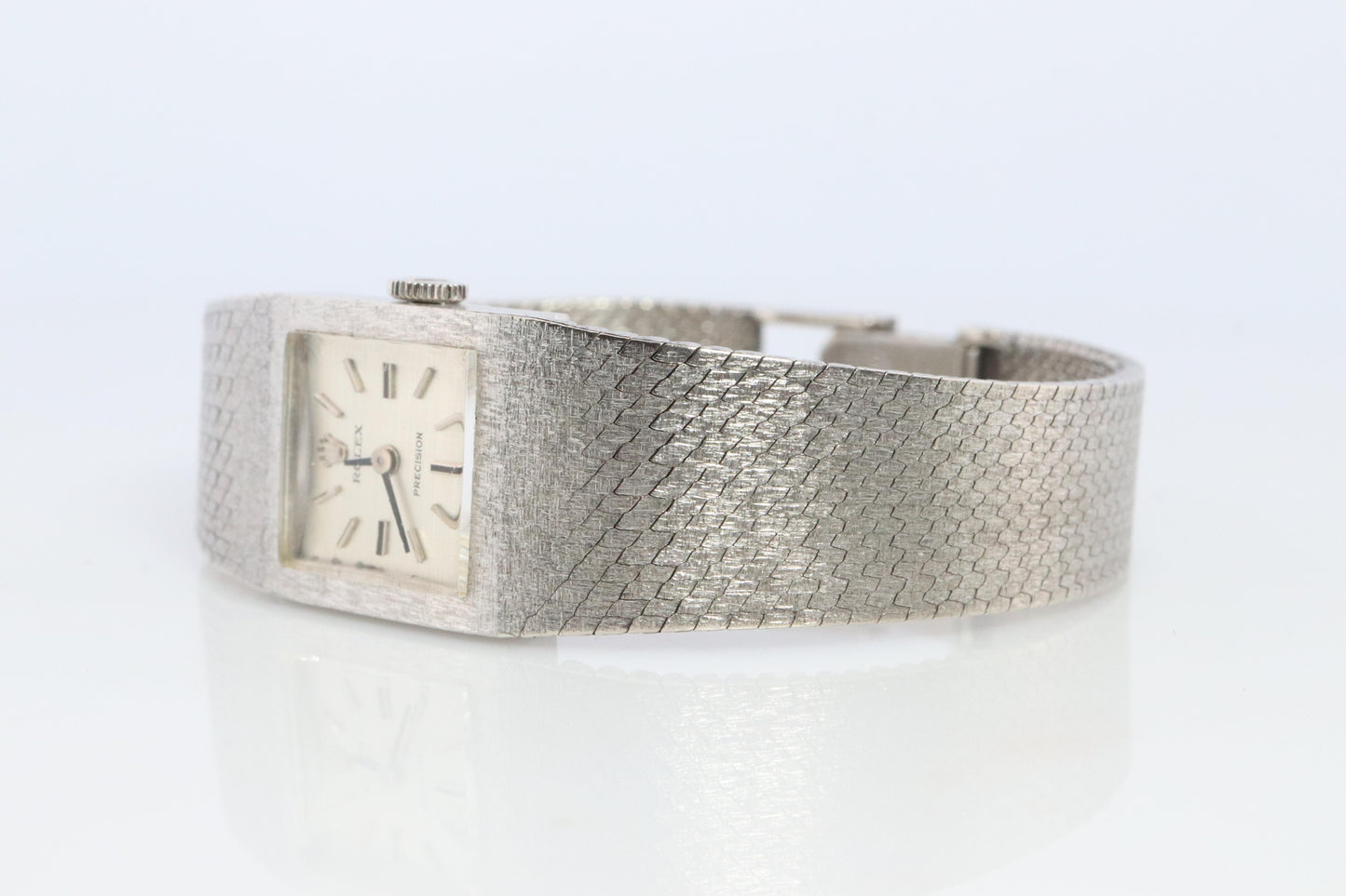 Genuine 18k Rolex Watch. ROLEX Precision 2157 Mechanical Windup. Ladies Rolex