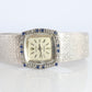 Genuine Diamond Sapphire Rolex Watch. Ladies 18k Rolex 2189 Manual Watch.