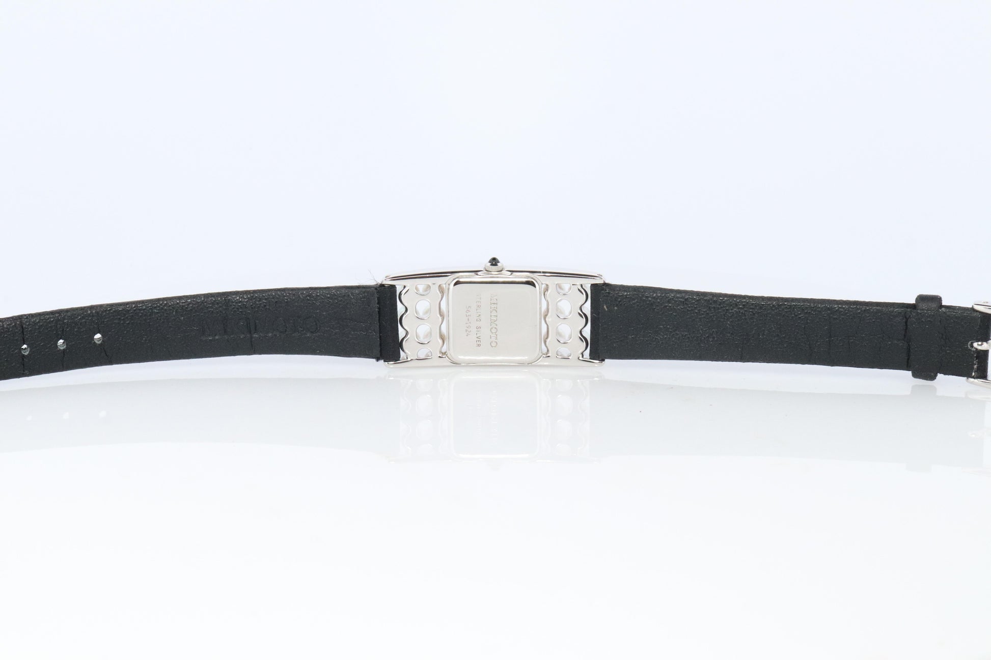 Mikimoto Sterling Silver Watch. Mikimoto Pearl and MOP Dial ladies watch