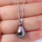 Mikimoto Pendant. Genuine 18k Gold Mikimoto Tahitian Pearl Necklace
