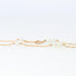 Mikimoto Bracelet. Vintage 18k Gold Mikimoto Pearl Station Bracelet Dainty.