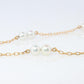 Mikimoto Bracelet. Vintage 18k Gold Mikimoto Pearl Station Bracelet Dainty.