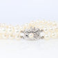 Mikimoto Bracelet. Vintage 18k Gold Mikimoto Pearl Double Strand Bracelet.