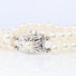 Mikimoto Bracelet. Vintage 18k Gold Mikimoto Pearl Double Strand Bracelet.