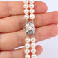 Mikimoto Bracelet. Vintage 18k Gold Mikimoto Pearl Double Strand Bracelet.