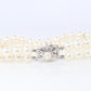 Mikimoto Bracelet. Vintage 18k Gold Mikimoto Pearl Double Strand Bracelet.