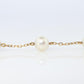 Mikimoto Bracelet. Vintage 18k Gold Mikimoto Pearl Station Bracelet Dainty.
