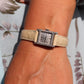 Genuine 18k Rolex 9356 Precision . 18k Gold Ladies Diamond Rolex Manual Watch