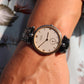 Van Cleef and Arpels 415 104 watch. La Collection 18k SS Round 32mm Watch