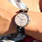 Van Cleef and Arpels 415 104 watch. La Collection 18k SS Round 32mm Watch
