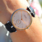 Van Cleef and Arpels 415 104 watch. La Collection 18k SS Round 32mm Watch
