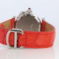 Vintage Cartier PASHA C Automatic 2324. Rare RED Cherry Bordeaux Dial.