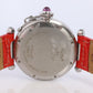 Vintage Cartier PASHA C Automatic 2324. Rare RED Cherry Bordeaux Dial.
