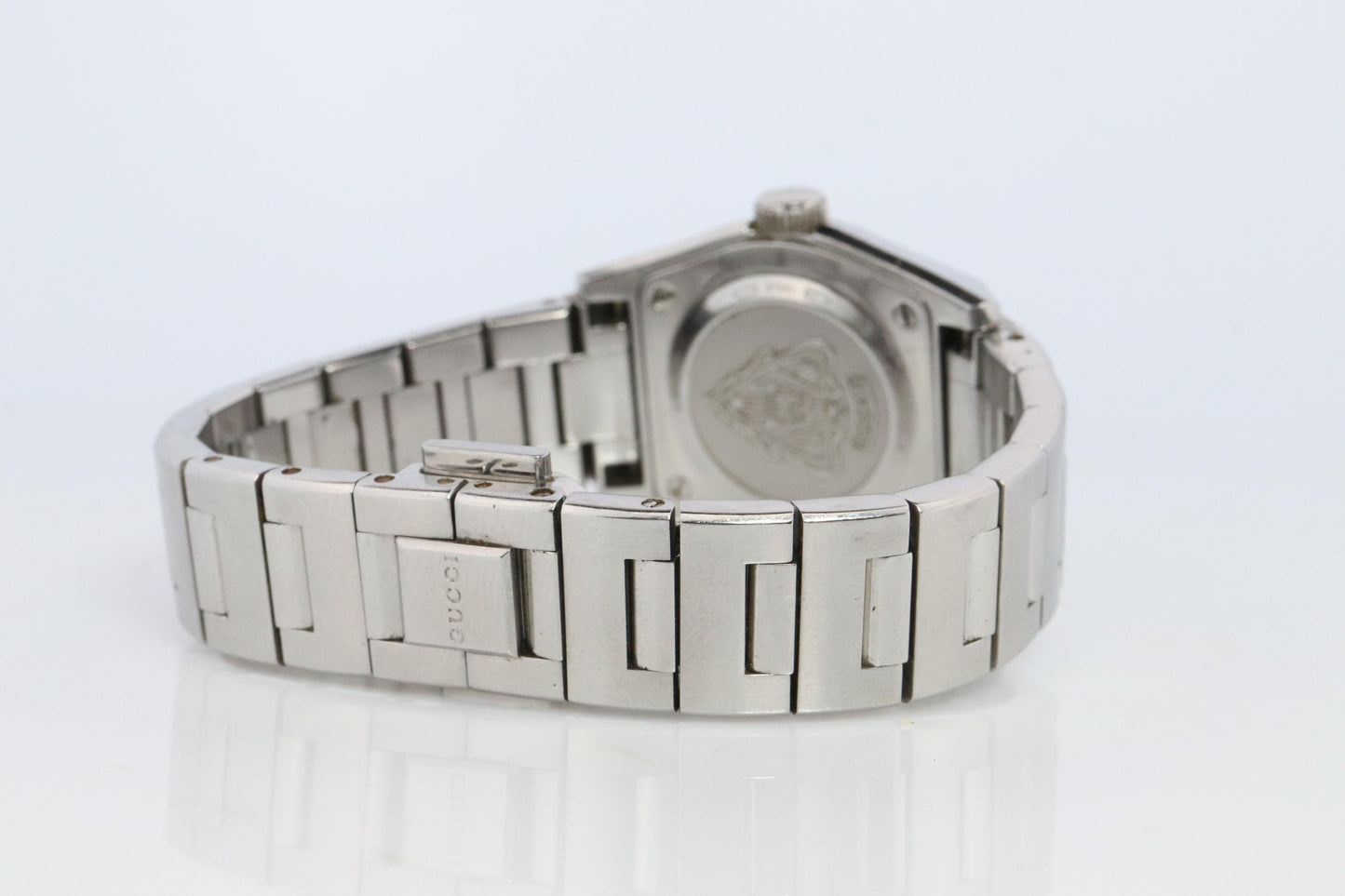 GUCCI Quartz 115.5 Watch. Gucci Pantheon Round 27mm Ladies.