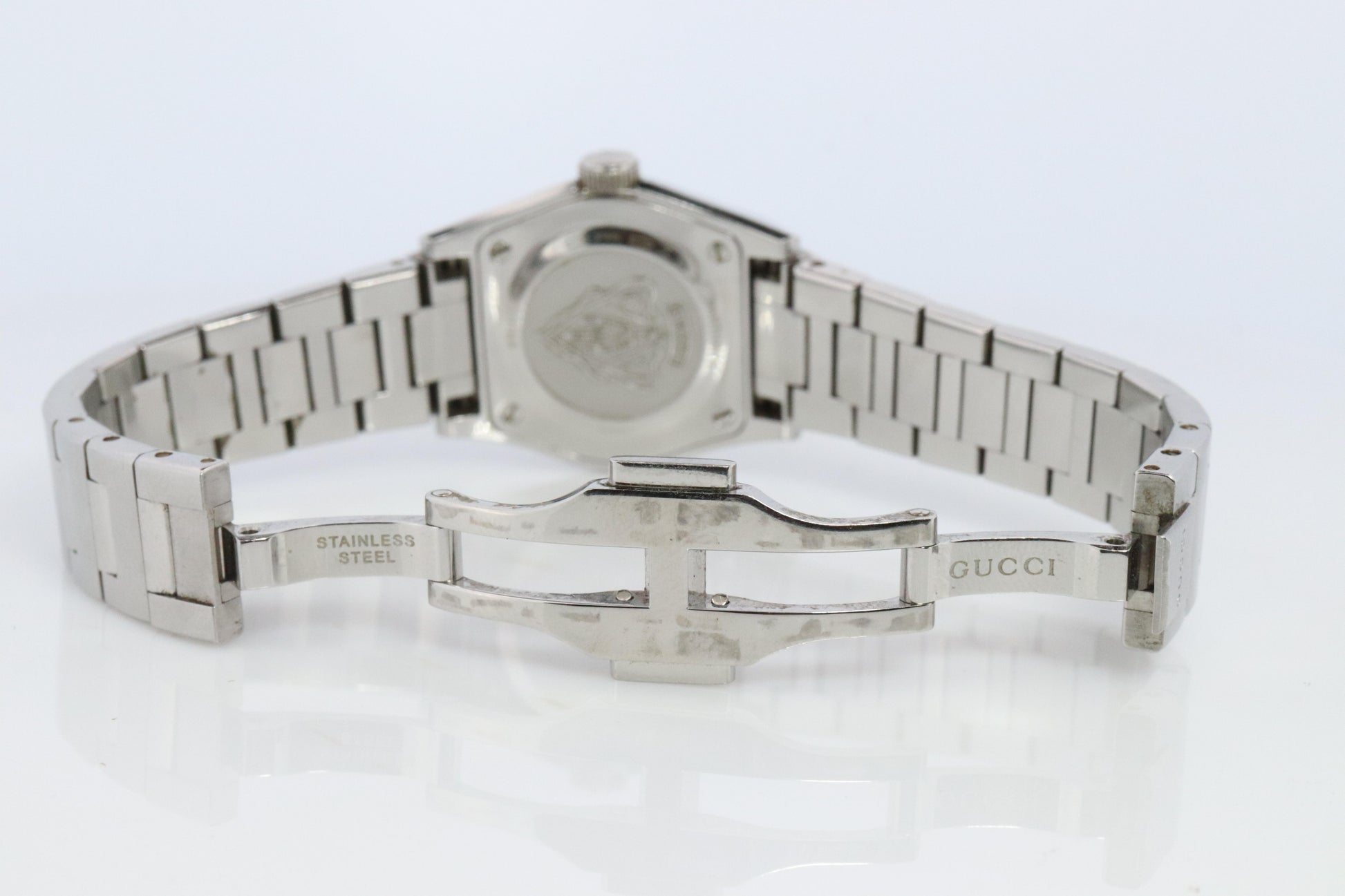 GUCCI Quartz 115.5 Watch. Gucci Pantheon Round 27mm Ladies.