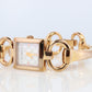 Vintage GUCCI Tornavoni 120 Quartz Wrist Watch. Gucci YA120520 Gold tone Bangle