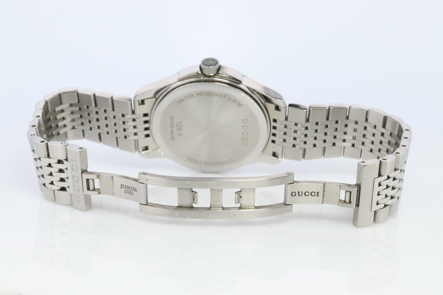 GUCCI Quartz 126.4 Watch. Gucci G Timeless Round 38mm.
