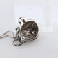 18k Panda Face Pendant. 18k WG Diamond 3D Diamond Head Necklace