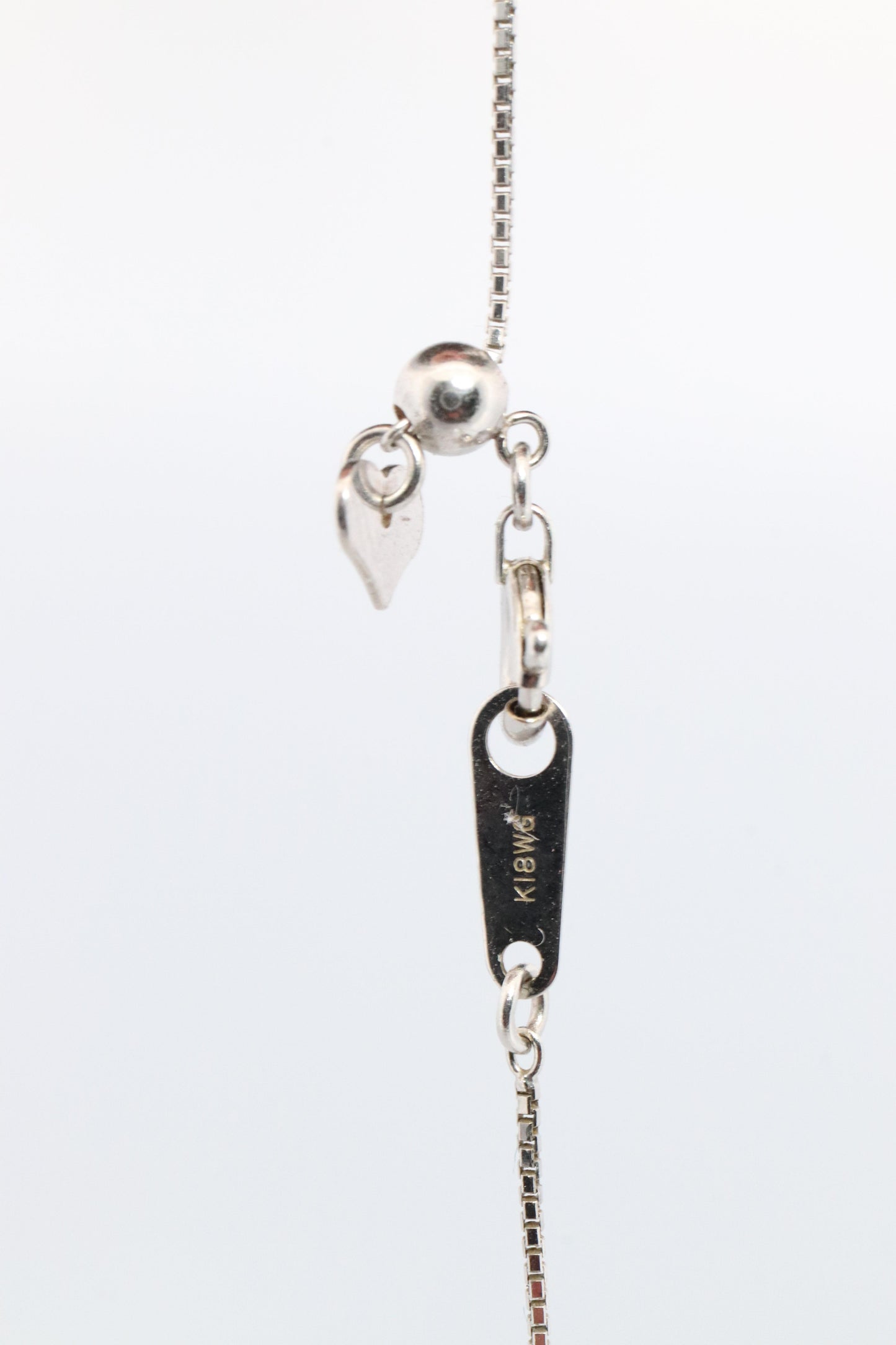 18k Panda Face Pendant. 18k WG Diamond 3D Diamond Head Necklace