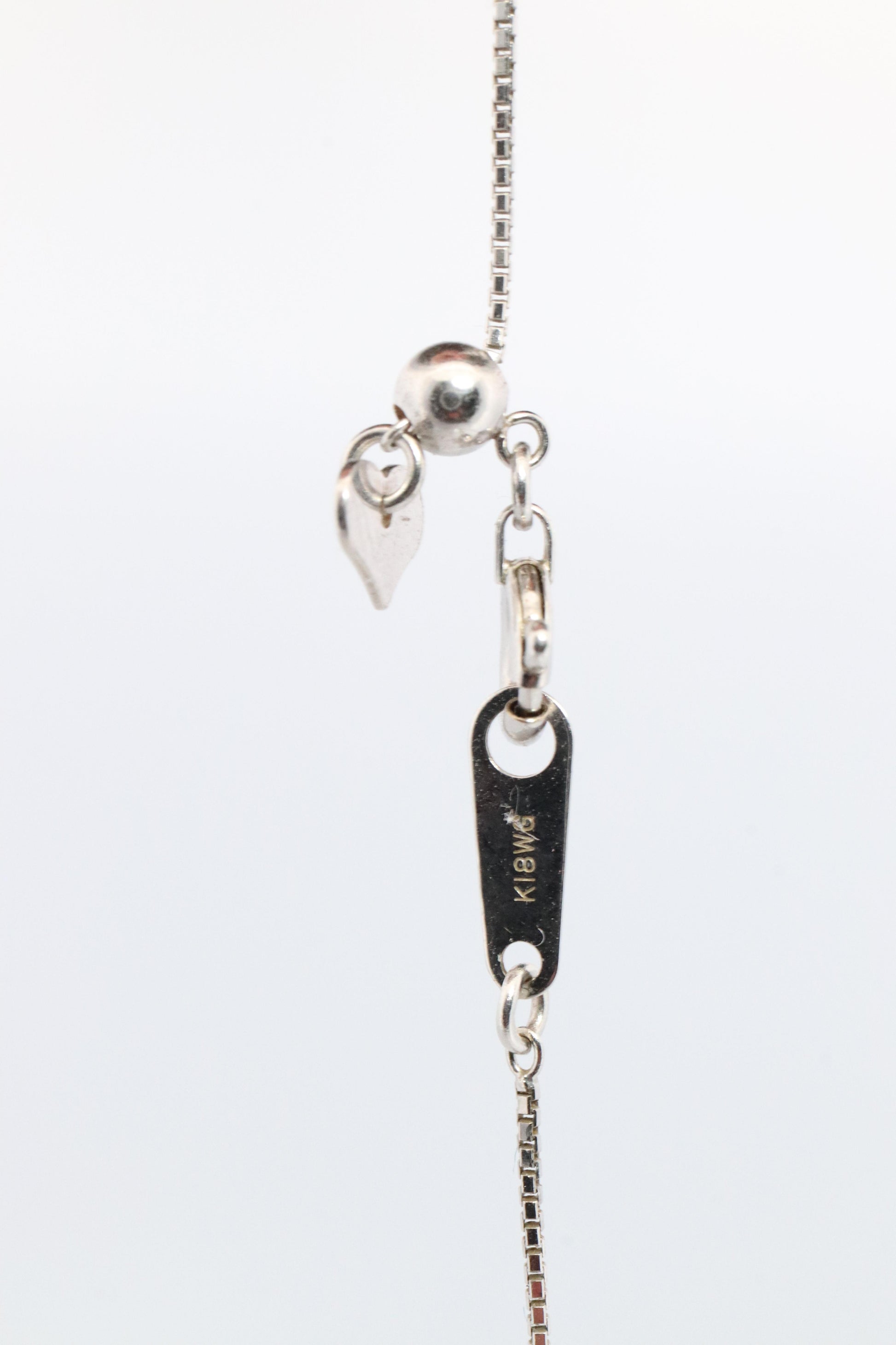 18k Panda Face Pendant. 18k WG Diamond 3D Diamond Head Necklace
