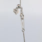 18k Panda Face Pendant. 18k WG Diamond 3D Diamond Head Necklace