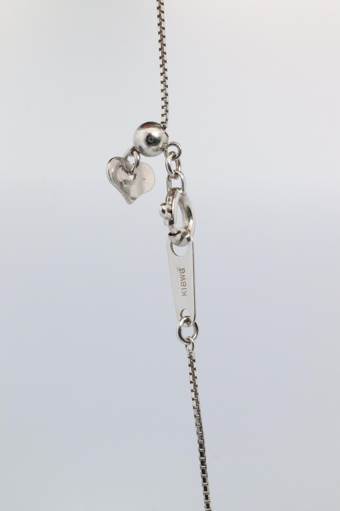 18k Panda Face Pendant. 18k WG Diamond 3D Diamond Head Necklace