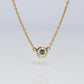 Vintage Tiffany Co Necklace Elsa Peretti Diamond by the Yard 0.25ct Solitaire 1P
